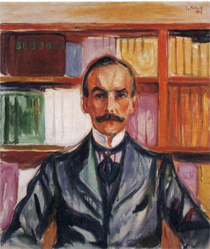 Harry Graf Kessler, 1904 - Edvard Munch Painting